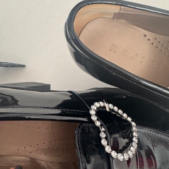 Rojita Japan heart buckle high heels shoes like new Tokyo Japanese Harajuku si 7 - Picture 7 of 9